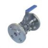 Ventil kuglicni, trodelni, prirubnice PN16, A4, 1 1/2''