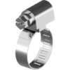 Šelna, DIN 3017, b=13mm, d=25-40mm, A2