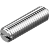 Uvrtni vijak, DIN 553, konus, šlic, A2, M4x8mm
